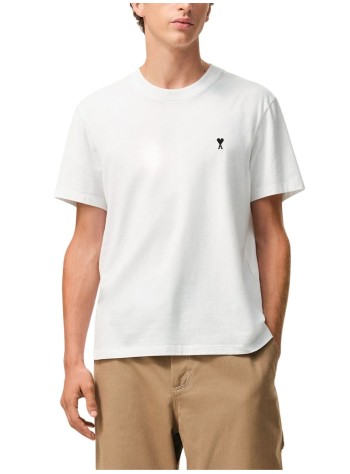 ami camiseta hombre quota -contrasted adc tshirt - hts346724 100 2