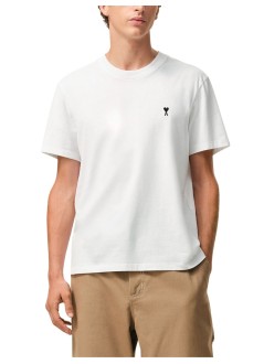 ami t-shirt manquota -contrasted adc tshirt - hts346724 100