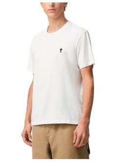 ami t-shirt manquota -contrasted adc tshirt - hts346724 100