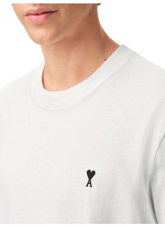 ami t-shirt manquota -contrasted adc tshirt - hts346724 100