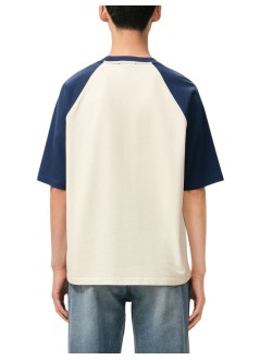 ami camiseta hombre short sleeves boxy fit teeshirt with ami de coeur knitted p - uts379726 a027