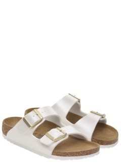 birkenstock sandalia hombre arizona kids bf - 1029456 electric metallic pearl
