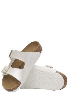 birkenstock sandalia hombre arizona kids bf - 1029456 electric metallic pearl