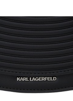 karl lagerfeld crossbody mujer k/wellen saddle bag - b1w30045 999