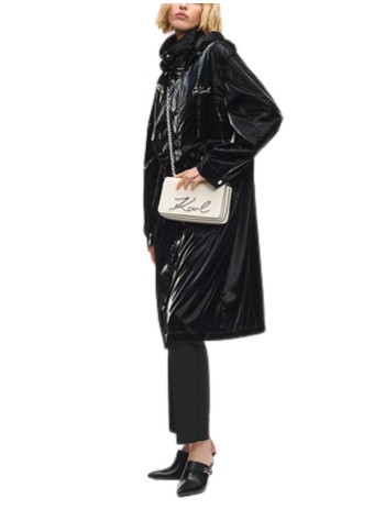 karl lagerfeld crossbody womank/signature 2.0 slim sm cb - b1w30046 110 2