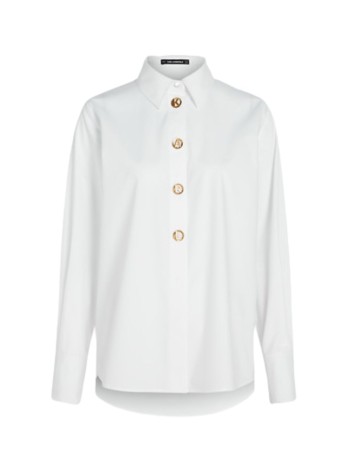 karl lagerfeld camiseria mujer karl daily poplin shirt - b1w11012 100