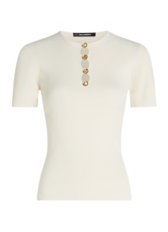 karl lagerfeld top mujer karl daily knit top - b1w18014 b09
