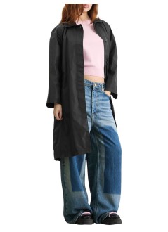 ganni pantalon jeans mujer light weight denim baggy jeans - a1100060 091