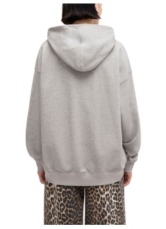 ganni sweater womanisoli hoodie beaded baby tiger print - a1060024 920