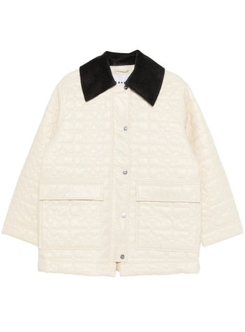 ganni outerwear mujer shiny quilt jacket - a1010078 265