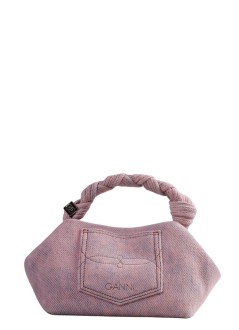 ganni crossbody mujer bou small denim - b2100044 05c