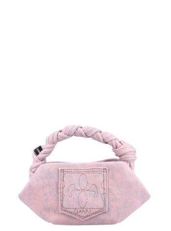 ganni crossbody womanbou mini denim - b2100053 05c 2
