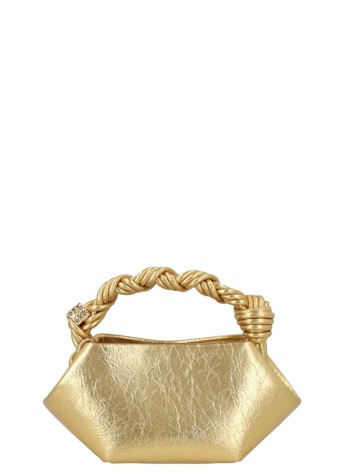 ganni crossbody womanbou mini crushed - b2100030 339 2