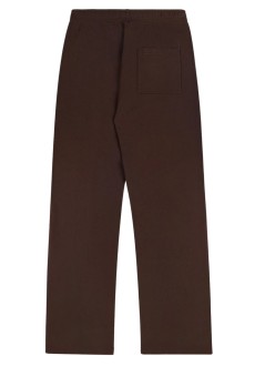 sporty & rich pantalon mujer ny crest embroidered wide sweatpant - pa05565243br03 10
