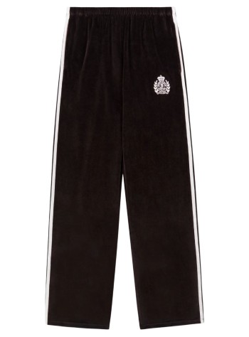 sporty & rich pant  womanny crest velour sweatpant - pa02265243br03 10