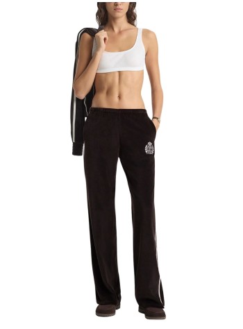 sporty & rich pant  womanny crest velour sweatpant - pa02265243br03 10 2