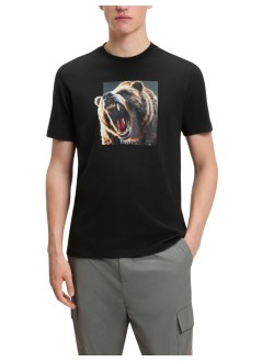 boss t-shirt mante_dobermann - 50558965 002