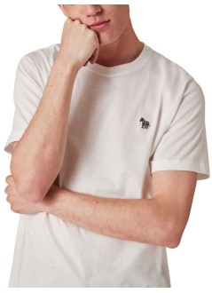 ps camiseta hombre mens reg fit ss tshirt zebra - m2r011rkzebra01 white