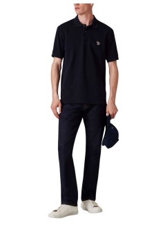 ps polo manmens reg fit ss polo shirt zebra - m2r183kpzebra49 blue
