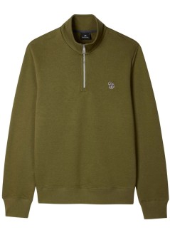 ps sweater manmens reg fit half zip top zebra - m2r168tzv2111636e green