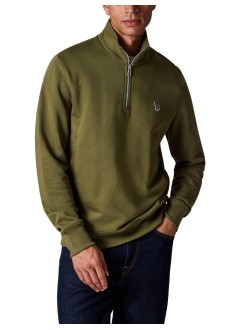 ps sweater manmens reg fit half zip top zebra - m2r168tzv2111636e green