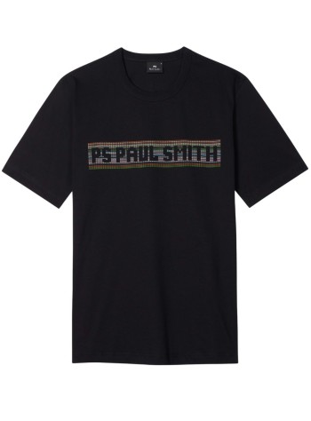 ps camiseta hombre mens casual fit t shirt ps paul smith - m2r220xvp559079 black