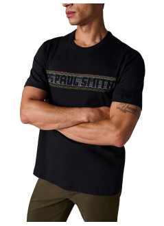 ps t-shirt manmens casual fit t shirt ps paul smith - m2r220xvp559079 black