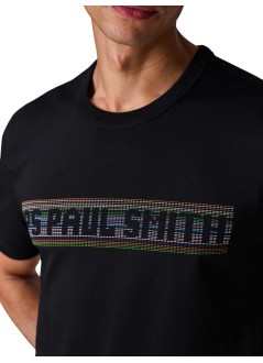 ps t-shirt manmens casual fit t shirt ps paul smith - m2r220xvp559079 black