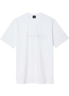 ps camiseta hombre mens casual fit t shirt ps paul smith - m2r220xvp559001 white