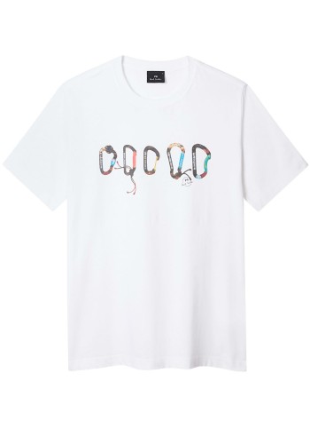 ps camiseta hombre mens reg fit ss t shirt carabiner - m2r011rvp561701 white