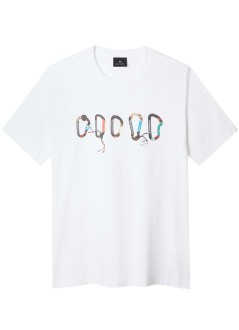 ps camiseta hombre mens reg fit ss t shirt carabiner - m2r011rvp561701 white