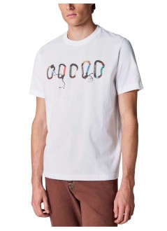 ps camiseta hombre mens reg fit ss t shirt carabiner - m2r011rvp561701 white