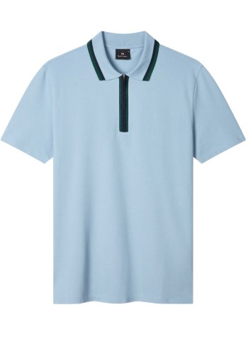 ps polo hombre mens reg fit zip polo shirt - m2r322yv2151141d blue