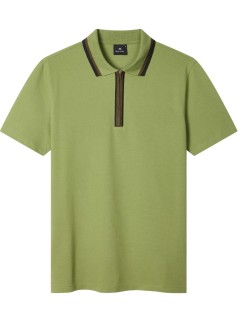 ps polo hombre mens reg fit zip polo shirt - m2r322yv2151131 green