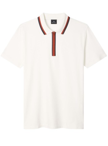 ps polo hombre mens reg fit zip polo shirt - m2r322yv2151102a white