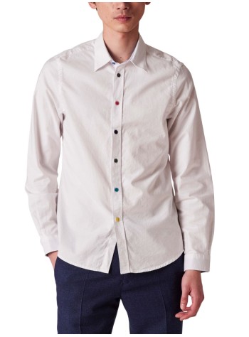 ps camiseria hombre mens ls tailored fit shirt ss buttons - m2r612pv2184601 white 2