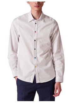 ps camiseria hombre mens ls tailored fit shirt ss buttons - m2r612pv2184601 white