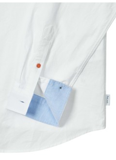 ps camiseria hombre mens ls tailored fit shirt ss buttons - m2r612pv2184601 white