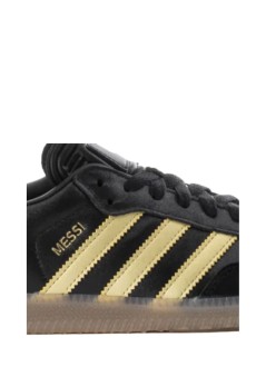 adidas originals sneaker hombre samba messi j - jr6349 cblack goldmt gum4