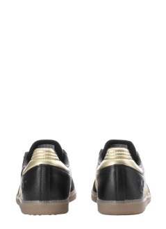 adidas originals sneaker hombre samba messi j - jr6349 cblack goldmt gum4