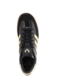 adidas originals sneaker hombre samba messi j - jr6349 cblack goldmt gum4