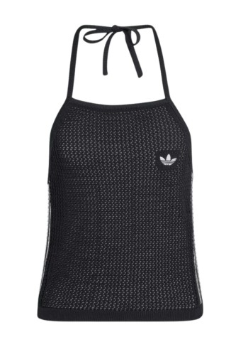adidas originals top mujer crochet top - ke0199 black