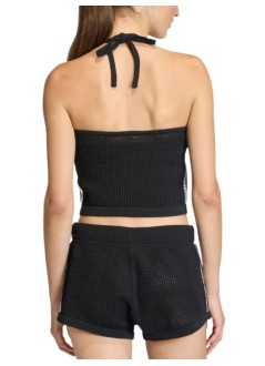 adidas originals top mujer crochet top - ke0199 black