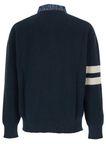 dsquared knitwear mandenim mix d2 knit pullover - s74ha1629d13185 962 2