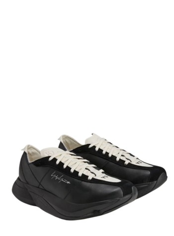 y3 sneaker hombre y-3 adios pro 3 lx - ki0867 black owhite black 2