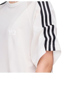 y3 t-shirt manu wire t-shirt - jy8187 cwhite