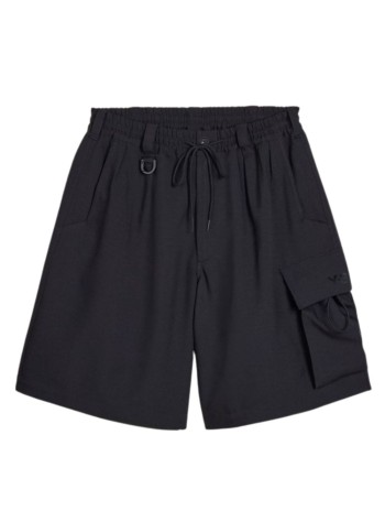 y3 short pant mansu cargo shorts - ks7652 black