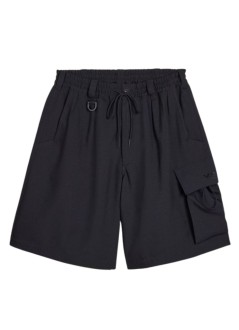 y3 short pant mansu cargo shorts - ks7652 black