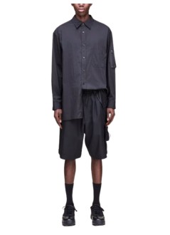 y3 short pant mansu cargo shorts - ks7652 black