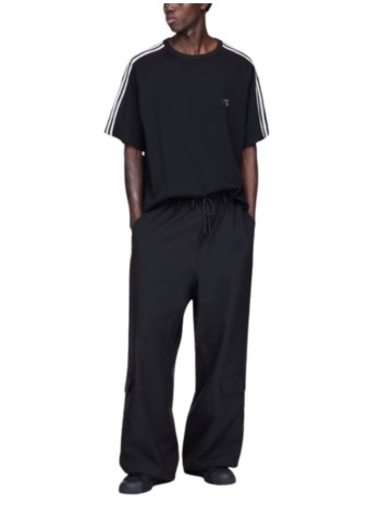 y3 camiseta hombre u wire t-shirt - jw7352 black 2